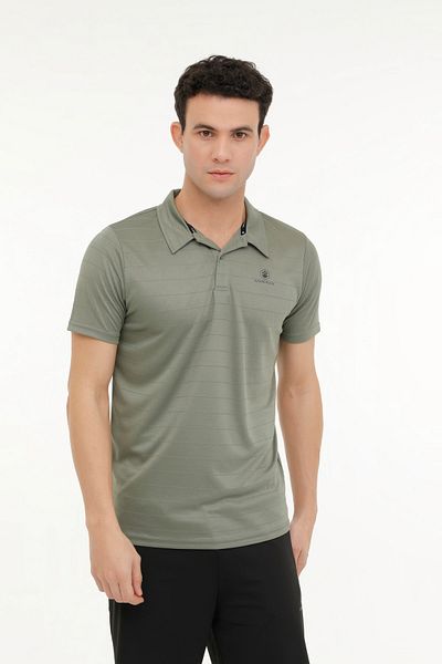 lumberjack T-Shirt M-CT461 SHERMAN T-SH 4FX Haki Erkek Kısa Kol