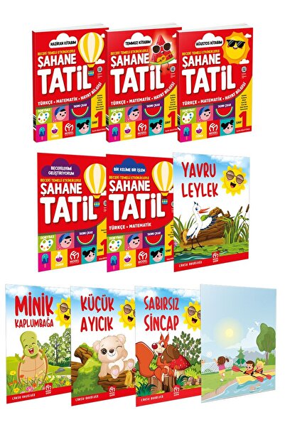 Model Eğitim Yayınları 1.Sınıf Şahane Yaz Tatil Kitabı Seti
