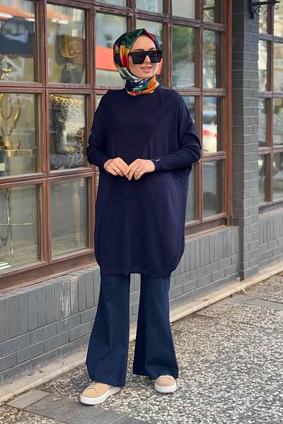 Invee Tunic 6923 Navy Blue