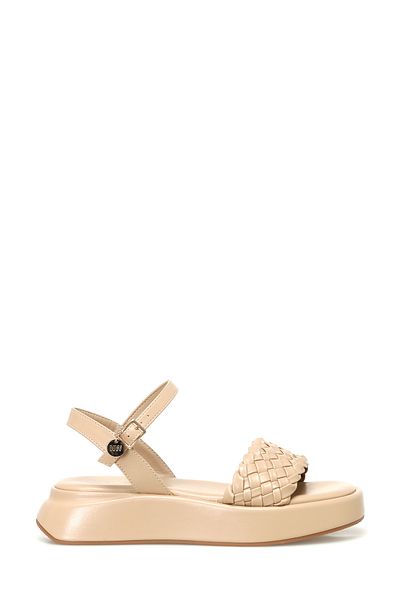 Nine West Tan Women's Thick Sole Sandals - VALLE 4FX