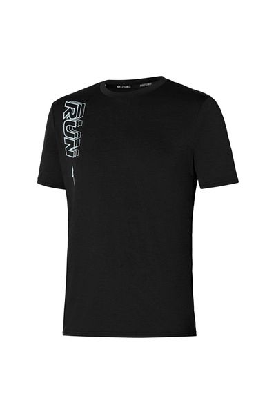 MIZUNO Ανδρικό μπλουζάκι Core Run μαύρο