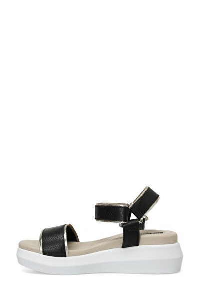 Nine West MECAR2 4FX Siyah Kadın Comfort Sandalet