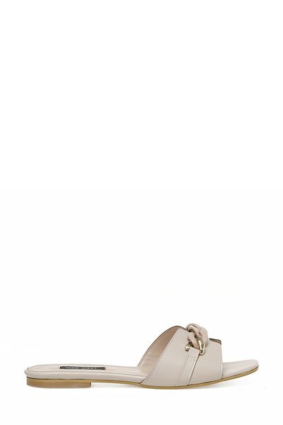 Nine West Over 3Fx Nude Women's Flat Slippers