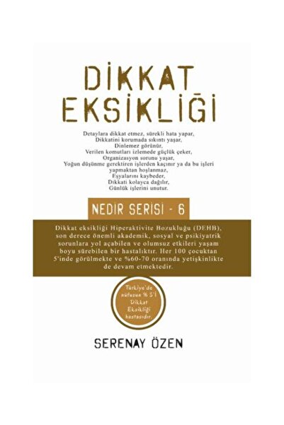 Genel Markalar Dikkat Eksikliği Nedir Serisi 6 / / Serenay Özen