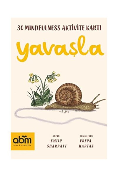 Abm Yayınevi بطاقات نشاط اليقظة الذهنية البطيئة / / إميلي شارات