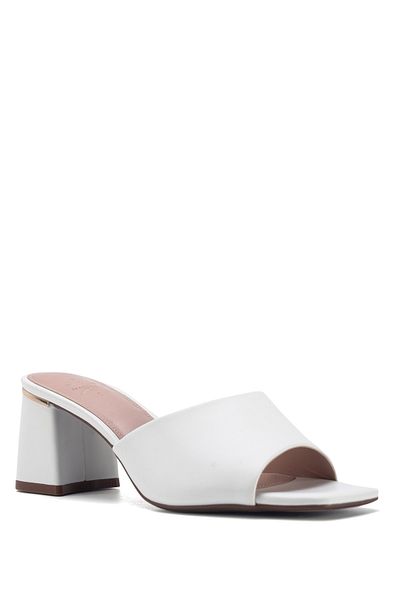 Nine West Laila2 3Fx White Women's Slippers