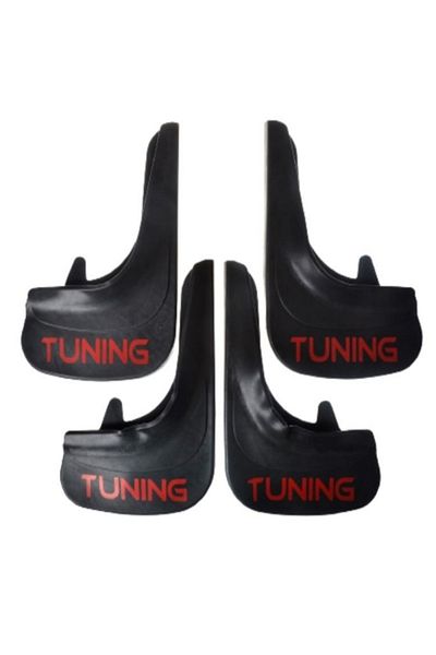 SONİKON LİNE Mercedes 200E Compatible Tuning Written 4-Piece Dust Cover Mudguard Mudguard Modified