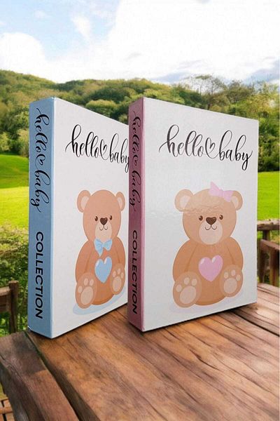 BayCazip Decorative Book Look Box Set of 2 Decorative Book Looking Box