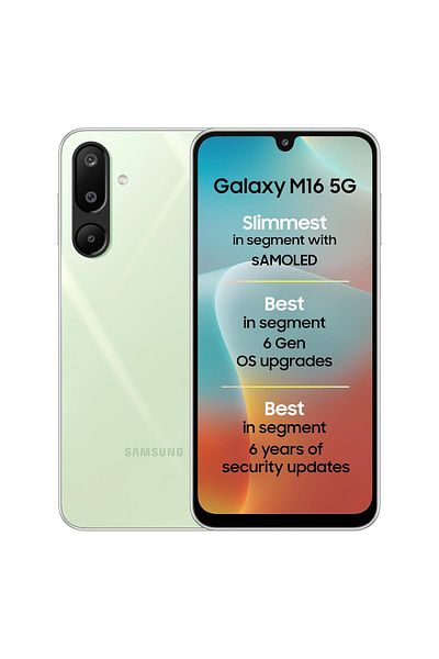 Samsung Galaxy M16 5g (THUNDER BLACK, 6GB RAM, 128GB STORAGE)
