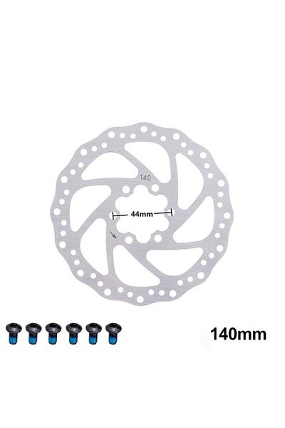 ZTTO 1 Pcs 140mm Mtb Bicycle Brake Rotor 120 140 160 180 203mm 6inch Stainless Steel Hydraulic Brake Roto
