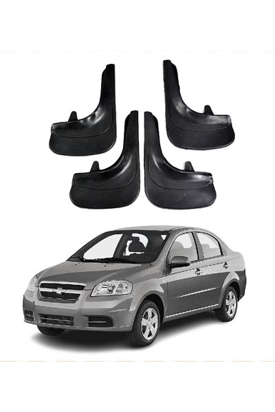 SONİKON LİNE Chevrolet Aveo Sedan 2005-2011 Compatible 4-Piece Dust Cover Mudguard Mudguard Modified