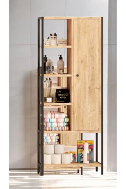 EVA İTHALAT eva kapaklı banyo rafı / çok amaçlı dolap