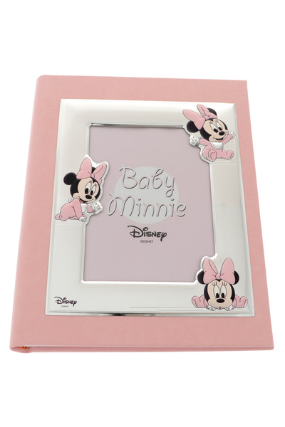 GiftExpress Album foto Baby Minnie Mouse roz 31cm