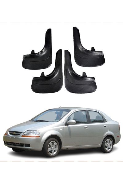SONİKON LİNE Chevrolet Kalos Sd Compatible 4-Piece Dust Cover Mudguard Mudflap Modified