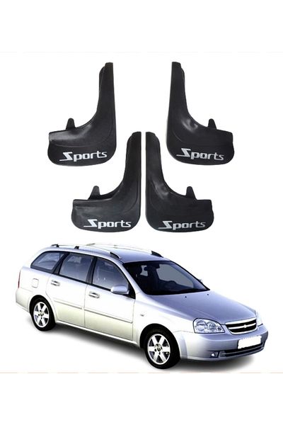 SONİKON LİNE Chevrolet Lacetti Stw Compatible Sports Written 4-Piece Dust Cover Mudguard Mudguard Modified