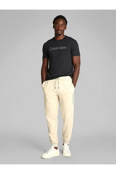 Calvin Klein Textured Embroidery Logo T-Shirt Men's T-Shirt K10K114169
