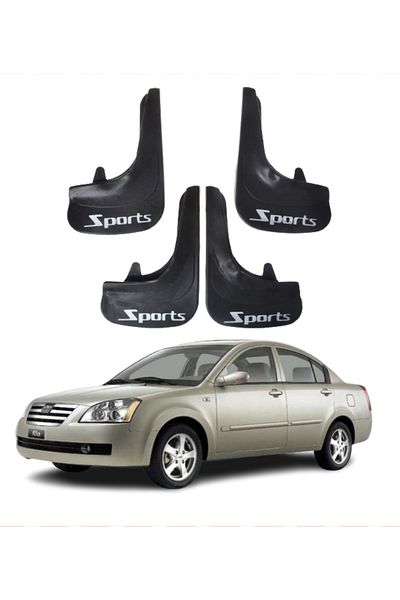 SONİKON LİNE Chery Alia Compatible Sports Written 4-Piece Leggings Mudguard Leggings Modified