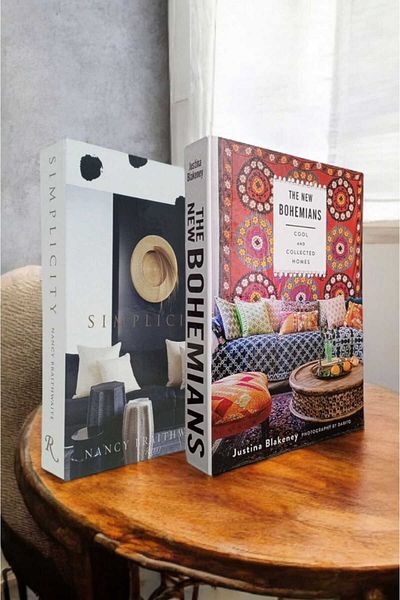 BayCazip Decorative Book Look Box Set of 2 Decorative Book Looking Box