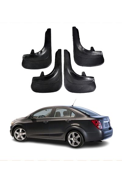 SONİKON LİNE Chevrolet Aveo Sd 2011 and after Compatible 4-Piece Dust Cover Mudguard Mudflap Modified
