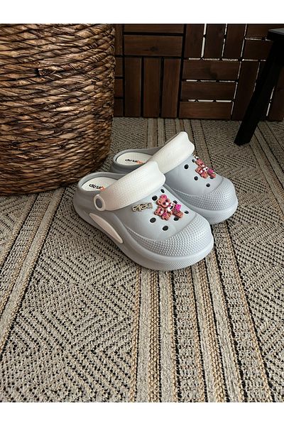 Behtah Kundura Closed Front High Sole Slippers Garden Doctor Nurse Daily Slippers (Choose One Size Larger!)