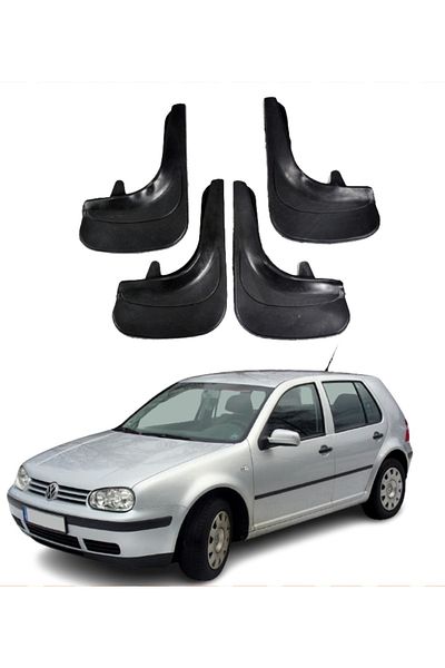 SONİKON LİNE Volkswagen Golf 4 Compatible 4-Piece Dust Cover Mudguard Mudguard Modified