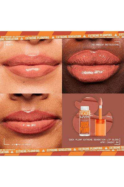 NYX Professional Makeup NYX Duck Plump Lip Gloss 04 Apri-caught