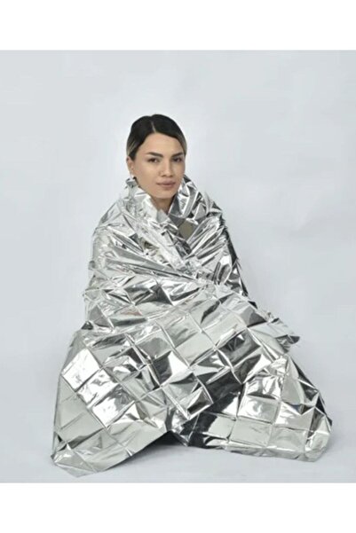 NSL-Tech 10 Lu Paket Tek Kişilik Acil Durum İlk Yardım Termal Battaniye Rüzga...