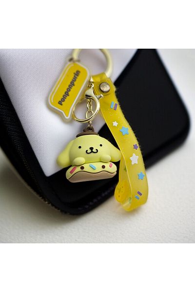 Meyra Accessories Sanrio Figured Luxury Keychain Bag Accessory Plush Toy Colorful Gift 1Pcs