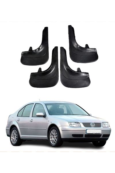 SONİKON LİNE Volkswagen Bora Compatible 4-Piece Dust Cover Mudguard Mudguard Modified