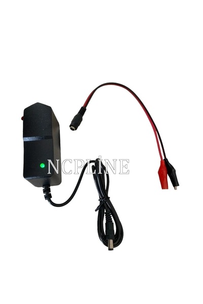 NcpLine Led Işıklı 12 Volt Uyumlu Şarj Kesici Akü Şarj Cihazı Adaptörü 12v