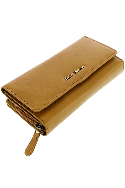 GiftExpress Women's Wallet Mustard Luxury Sylvia