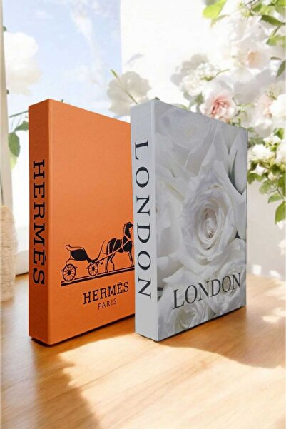 ndukkan Decorative Book Look Openable Box 2 Pieces