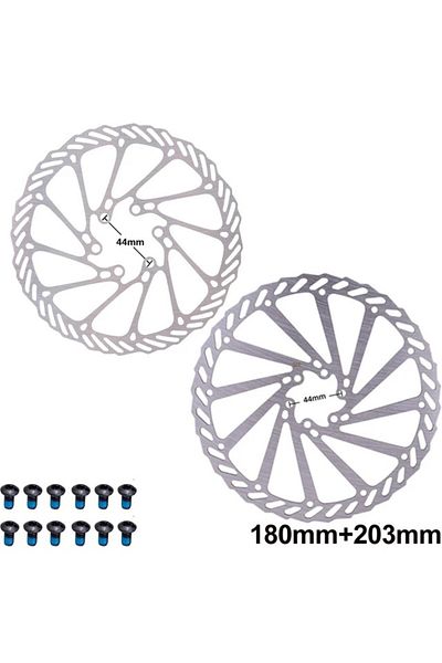 ZTTO 180mm And 203mm Mtb Bicycle Brake Rotor 120 140 160 180 203mm 6inch Stainless Steel Hydraulic Brake