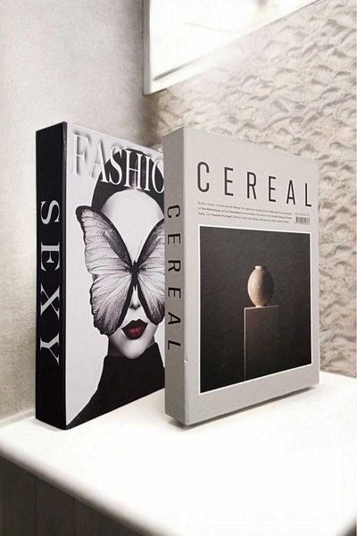 BayCazip Decorative Book Look Box Set of 2 Decorative Book Looking Box