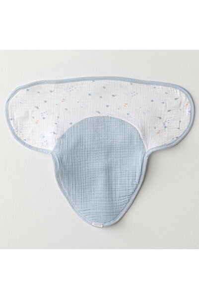 andywawa Blue Baby Swaddle Blue