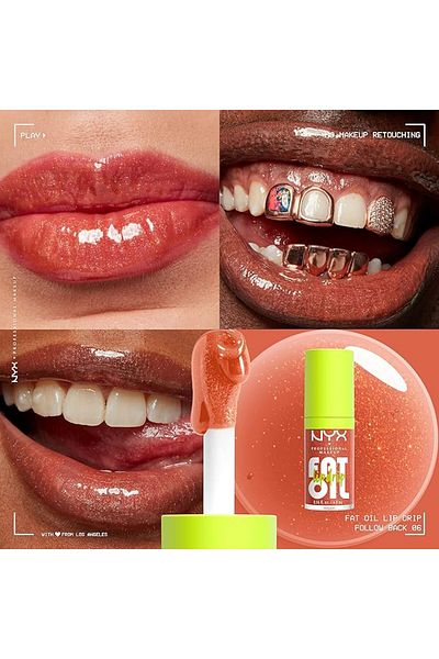 NYX Professional Makeup NYX Professional Makeup Fat Oil Moisturizing & Shiny Lip Gloss - Follow Back