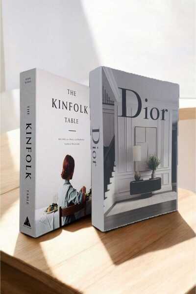 BGV HOME Decorative Book Look Openable Box 2 Pieces