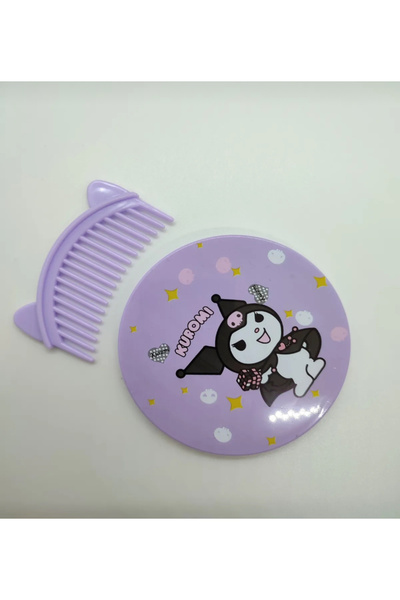 SANRIO Kuromi Taraklı Ayna Cep Aynası