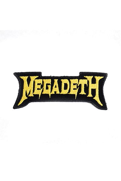 Z zepplin Patch de plasture galben Megadeth