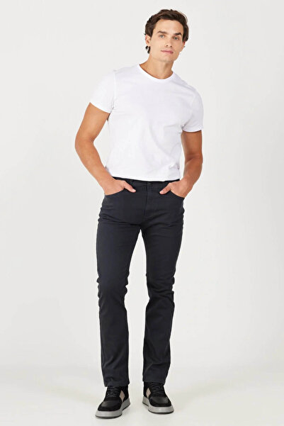 Lee بنطلون جينز L719hfae Luke Slim Fit منخفض الخصر من قماش الدنيم المرن