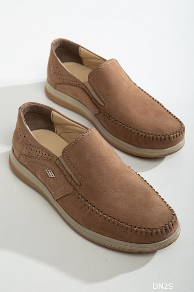 DN2S Genuine Leather Loafer Shoes