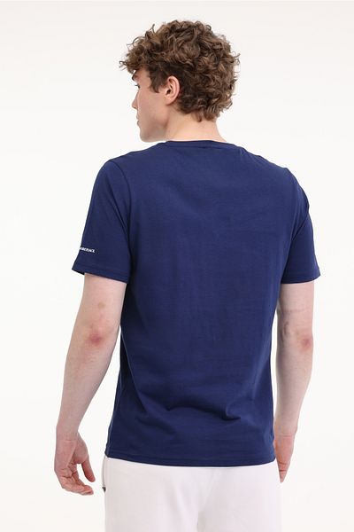 lumberjack Ml Chen 11Hl1004 5Fx Blue Men's Short Sleeve T-Shirt