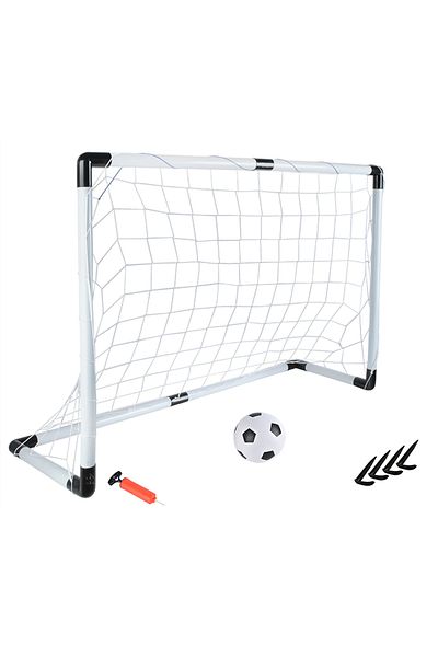 zola Poarta de fotbal, Zola®, cu minge si pompa inclusa, 120x40x80 cm