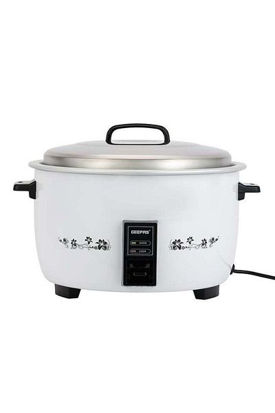 Geepas 8 L Commercial Rice Cooker with Non-Stick Aluminum Pot