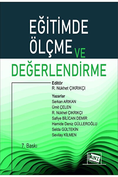 Anı Yayıncılık Eğitimde Ölçme ve Değerlendirme