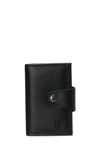 lumberjack Leather Patli Dky 5Fx Black Men's Wallet