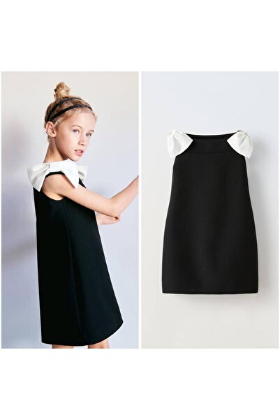 Kiddykidstore Astarlı Fiyonk Elbise