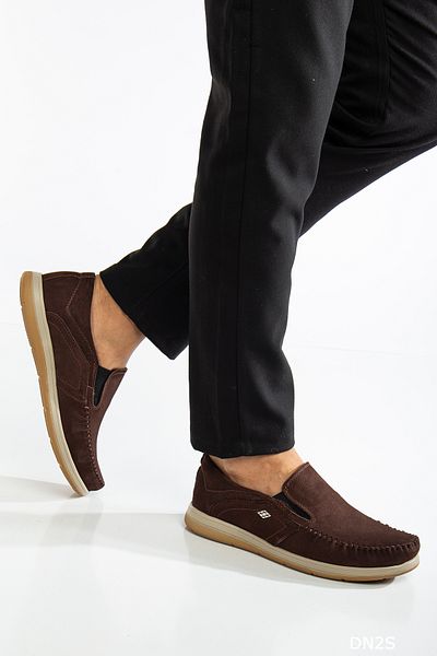DN2S Genuine Leather Loafer Shoes
