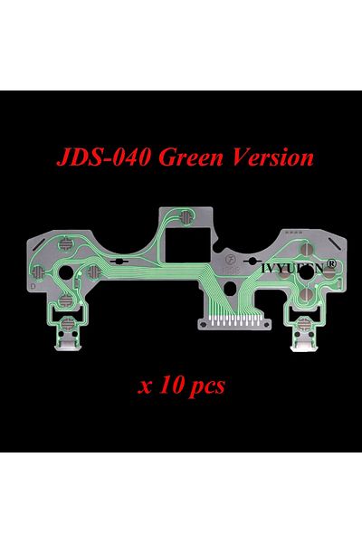 Choice JDS JDM 040 Green IVYUEEN 10 PCS for Dualshock 4 PS4 DS4 PRO Slim Controller Conductive Film Conduct