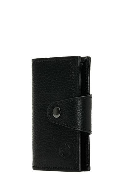 lumberjack Leather Patli Dky 5Fx Black Men's Wallet